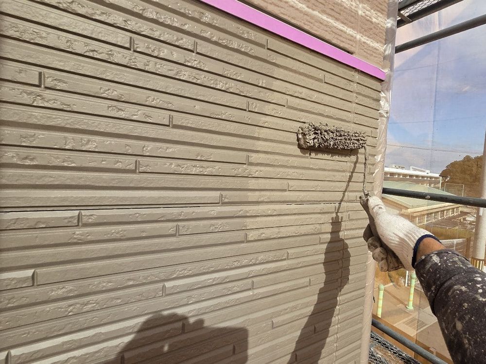 四日市市の外壁塗装をリペイント匠が施工した写真