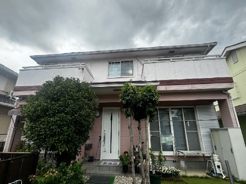 四日市市の外壁塗装、屋根工事をリペイント匠が施工した写真