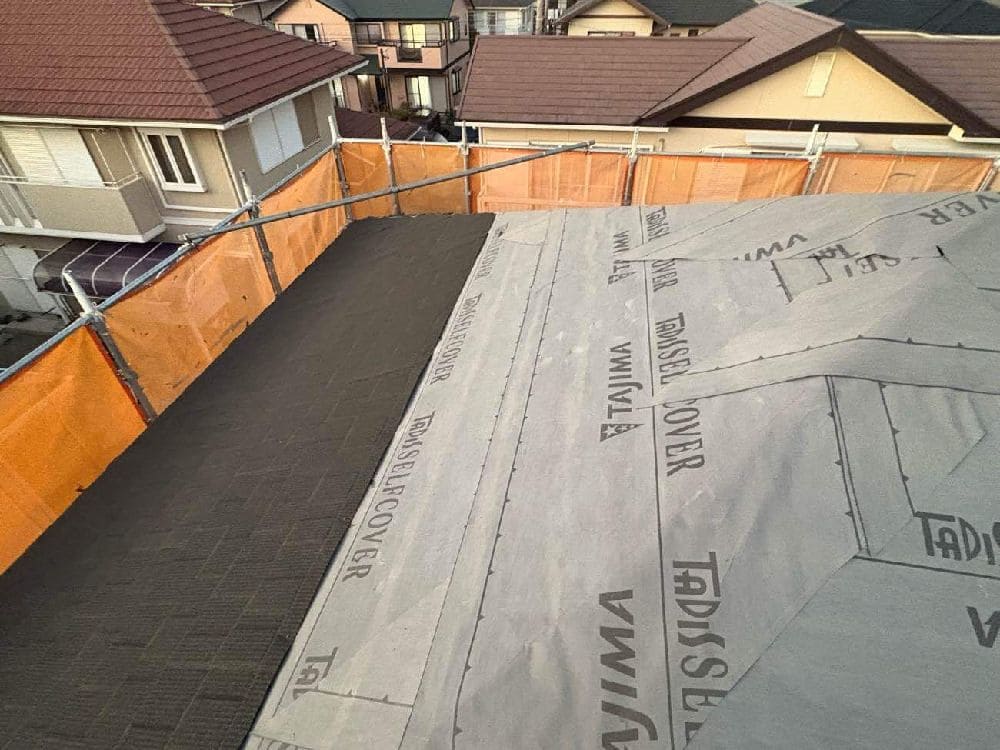 四日市市の外壁塗装、屋根工事をリペイント匠が施工した写真