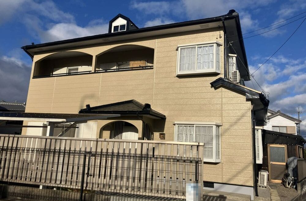 鈴鹿市の外壁塗装、屋根塗装をリペイント匠が施工した写真