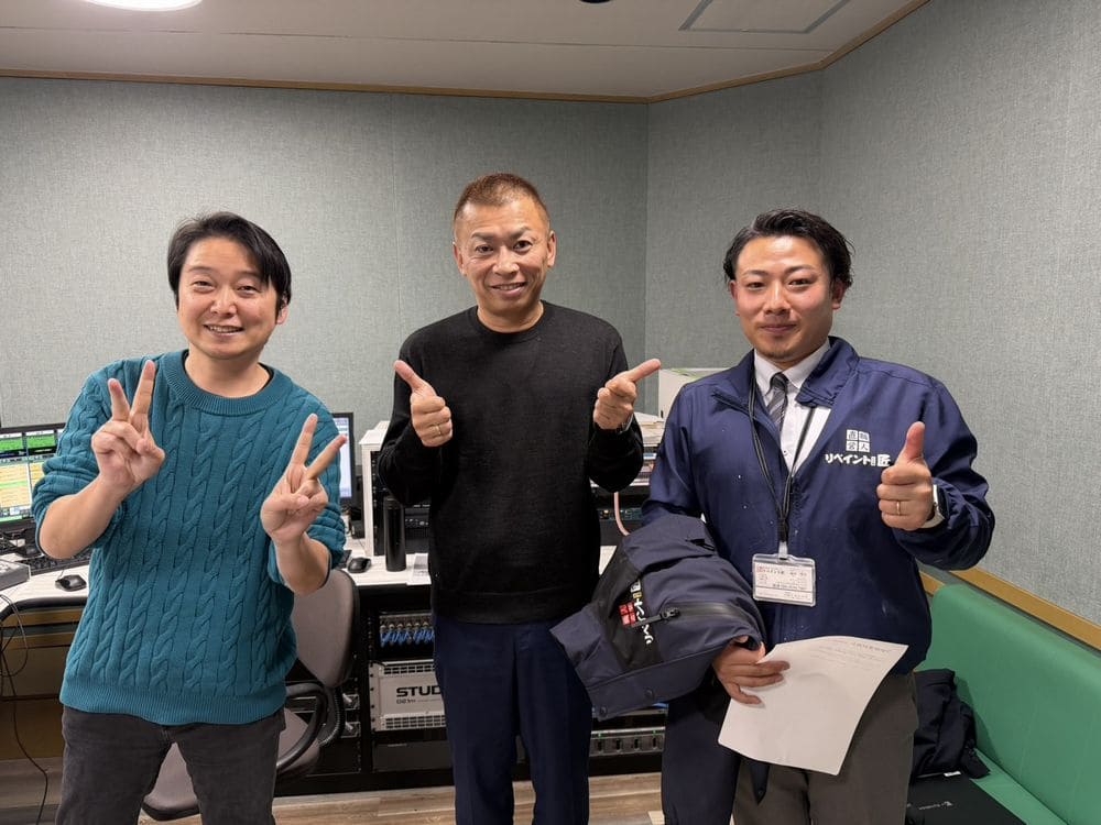 FM三重 つなカン「実はメリットもある冬の外壁塗装」