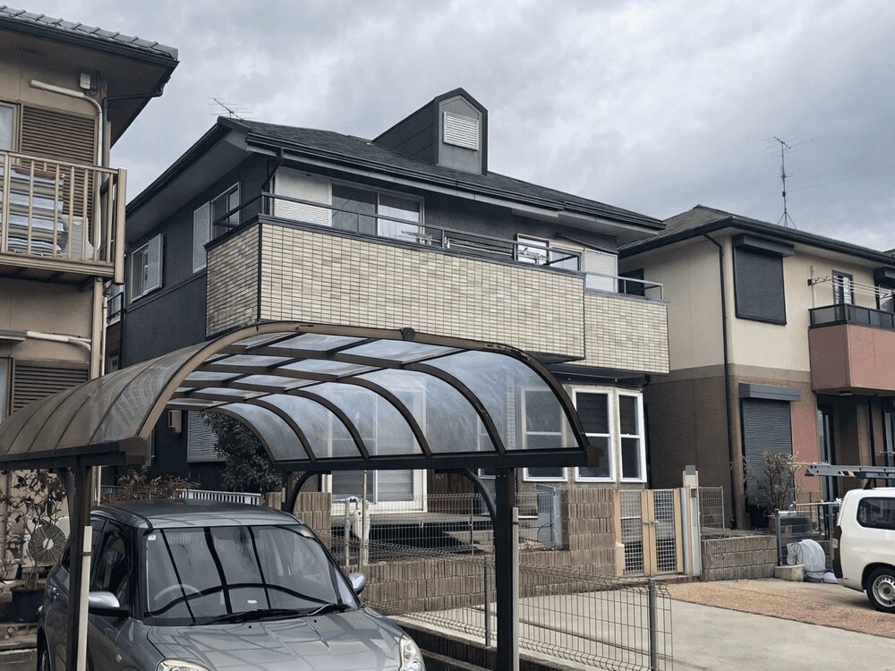 名張市の外壁塗装をリペイント匠が施工した写真