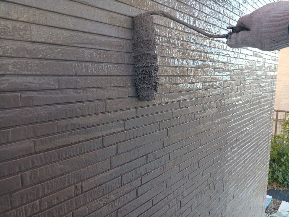 四日市市の外壁塗装、屋根塗装、防水工事をリペイント匠が施工した写真