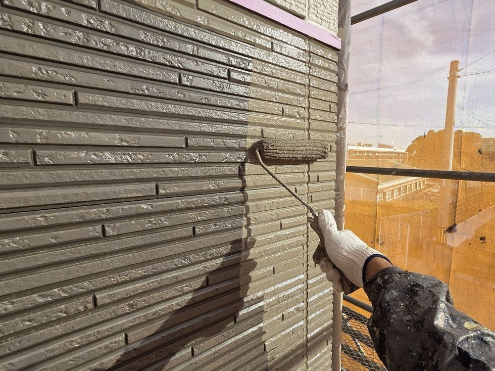 四日市市の外壁塗装をリペイント匠が施工した写真