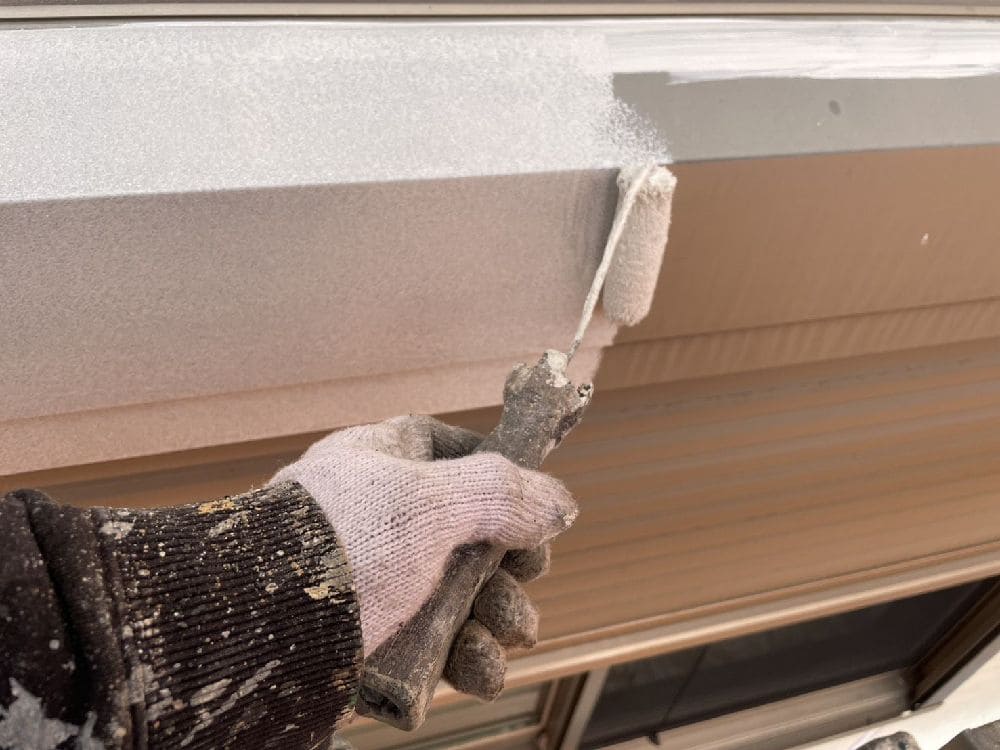 四日市市の外壁塗装、屋根塗装、防水工事をリペイント匠が施工した写真