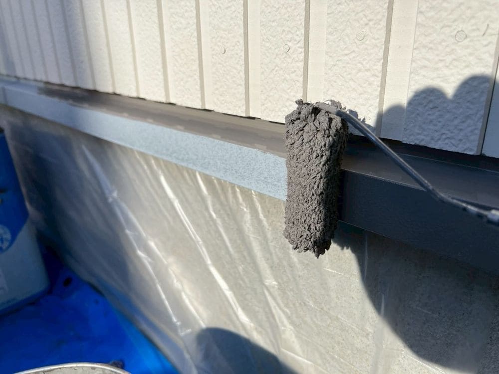 松阪市で外壁屋根塗装と防水工事をリペイント匠が施工した写真