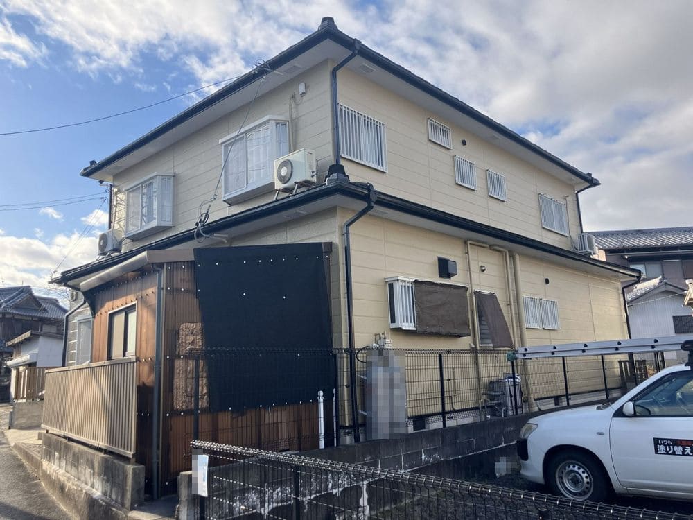 鈴鹿市の外壁塗装、屋根塗装をリペイント匠が施工した写真