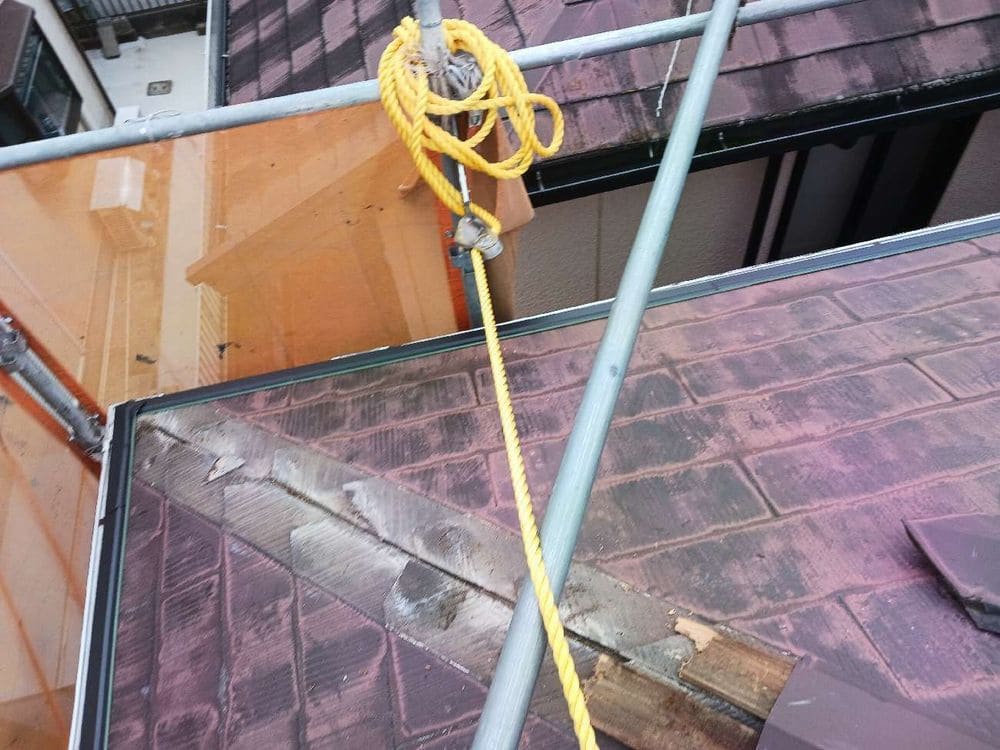 名張市の屋根工事をリペイント匠が施工した写真