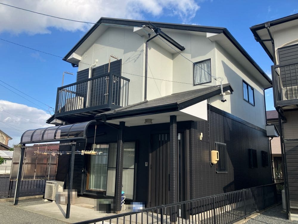 鈴鹿市の外壁塗装をリペイント匠が施工した写真