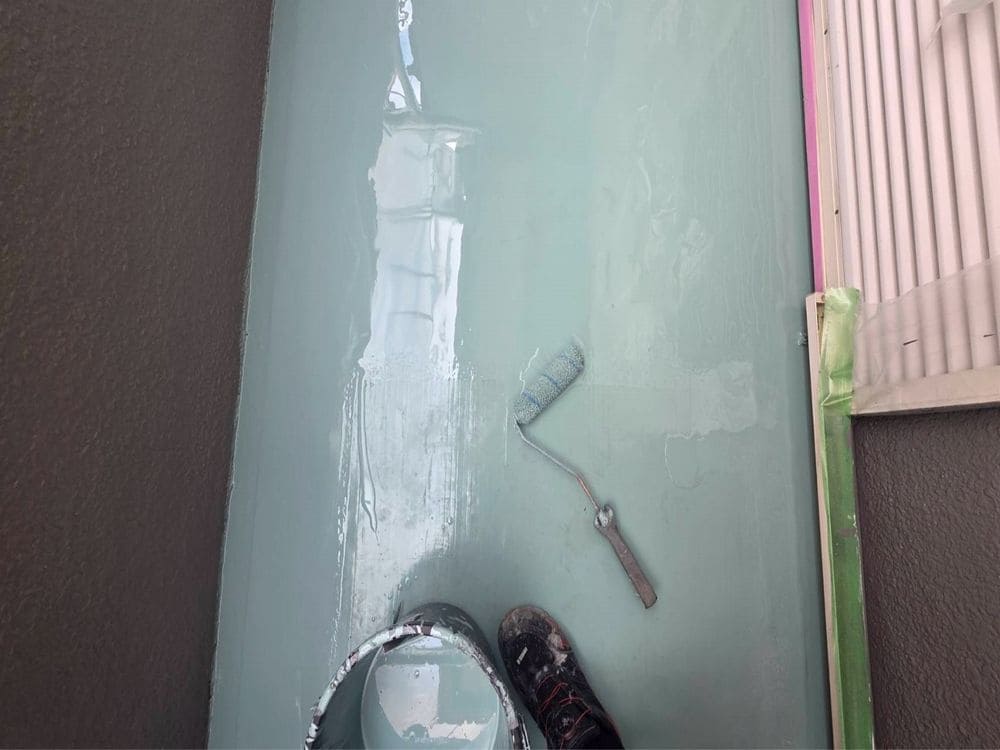 K様(伊賀市阿保)_防水(2層目) 伊賀市の防水工事をリペイント匠が施工した写真