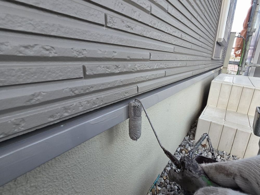 四日市市の外壁塗装をリペイント匠が施工した写真