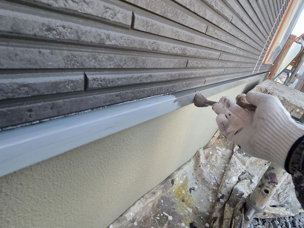 四日市市の外壁塗装をリペイント匠が施工した写真