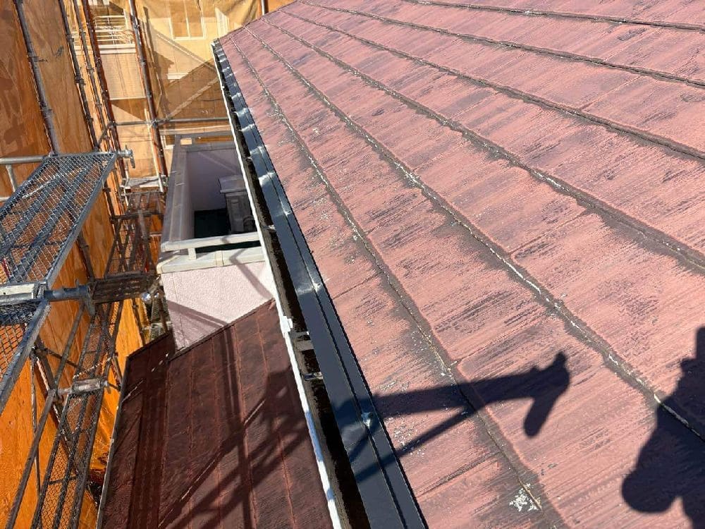 四日市市の外壁塗装、屋根工事をリペイント匠が施工した写真