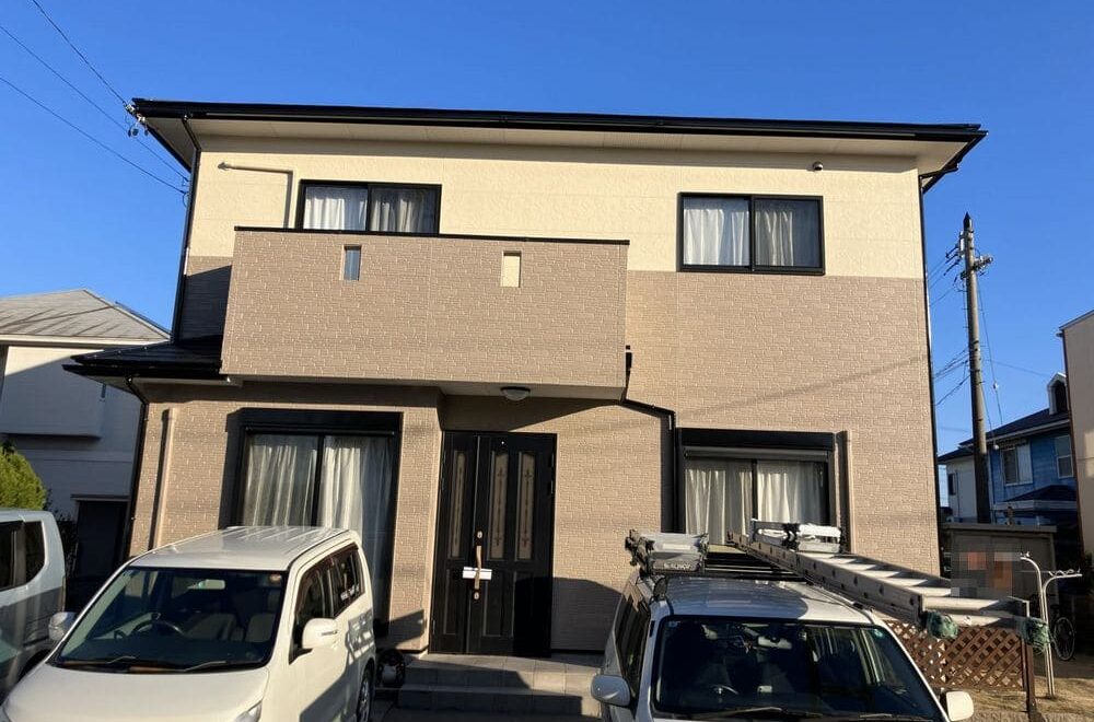 鈴鹿市の外壁塗装、屋根塗装をリペイント匠が施工した写真