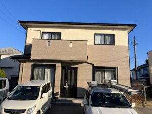 鈴鹿市の外壁塗装、屋根塗装をリペイント匠が施工した写真