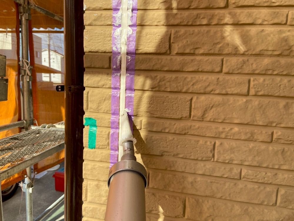 員弁郡東員町の外壁塗装、防水工事をリペイント匠が施工した写真