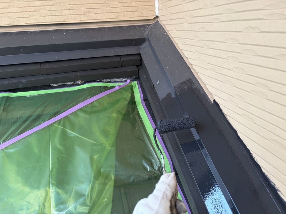 鈴鹿市の外壁塗装、防水工事をリペイント匠が施工した写真