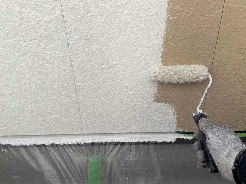 員弁郡東員町の外壁塗装、防水工事をリペイント匠が施工した写真