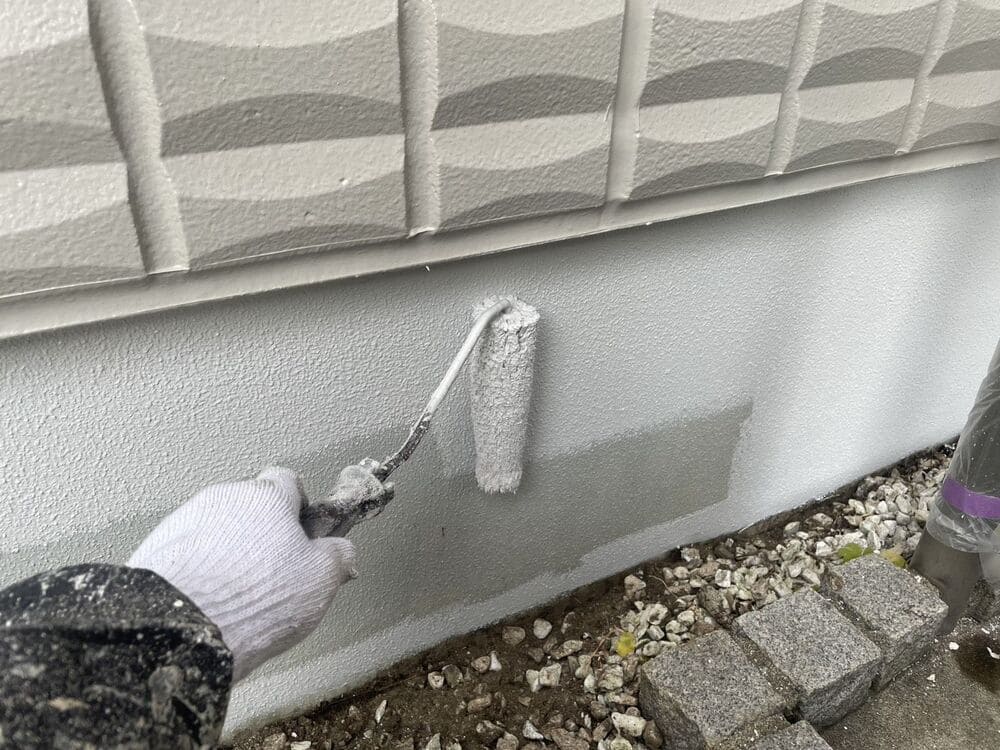 津市の外壁塗装、防水工事をリペイント匠が施工した写真