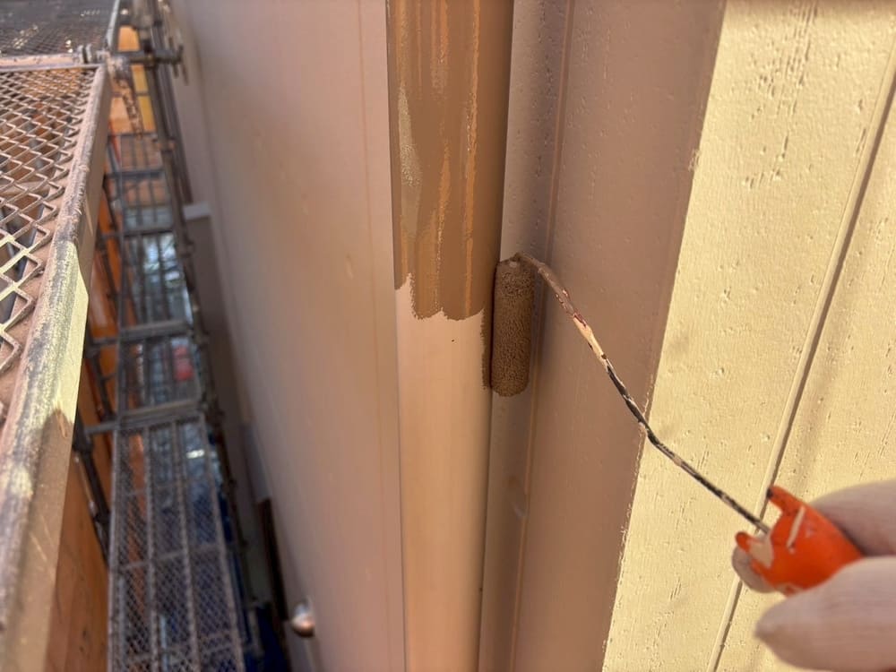 亀山市の外壁塗装、防水工事をリペイント匠が施工した写真