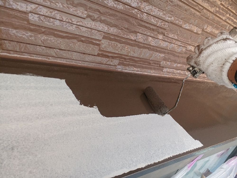 四日市市の外壁塗装、防水工事をリペイント匠が施工した写真