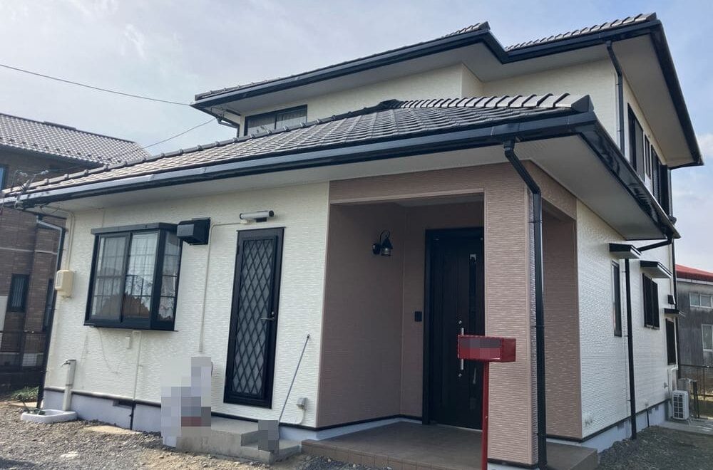 鈴鹿市の外壁塗装をリペイント匠が施工した写真