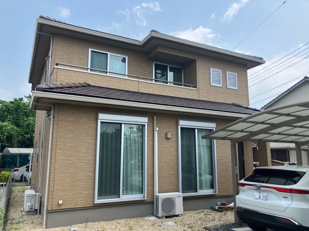 津市で外壁塗装をリペイント匠が施工した写真