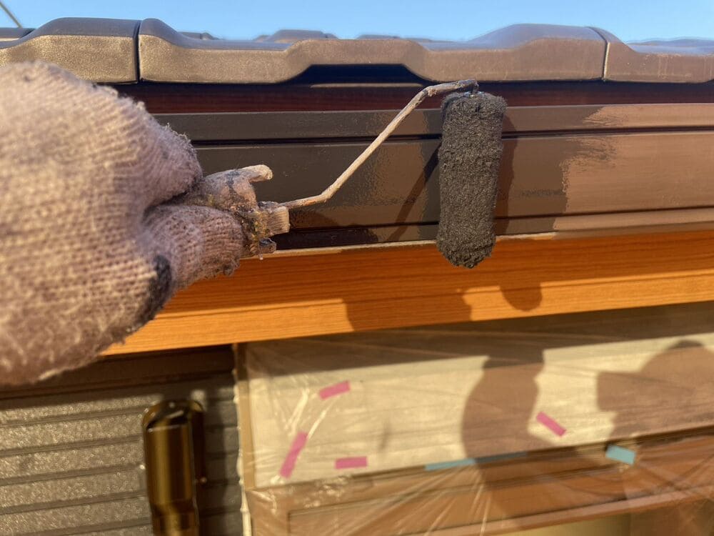 亀山市の外壁塗装をリペイント匠が施工した写真