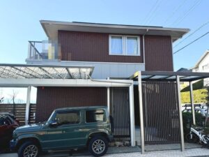 桑名市の外壁塗装、屋根塗装をリペイント匠が施工した写真