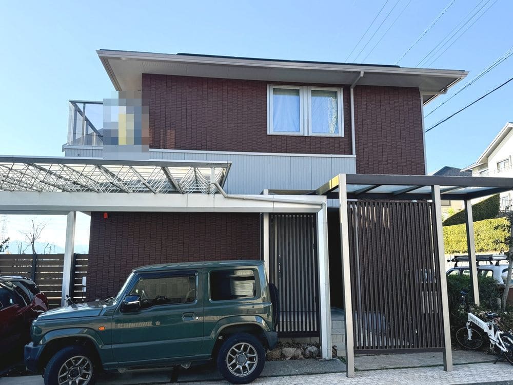 桑名市の外壁塗装、屋根塗装をリペイント匠が施工した写真