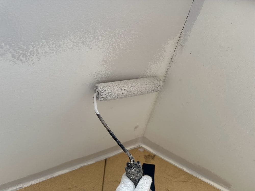 津市久居 T様軒天 津市の外壁塗装をリペイント匠が施工した写真