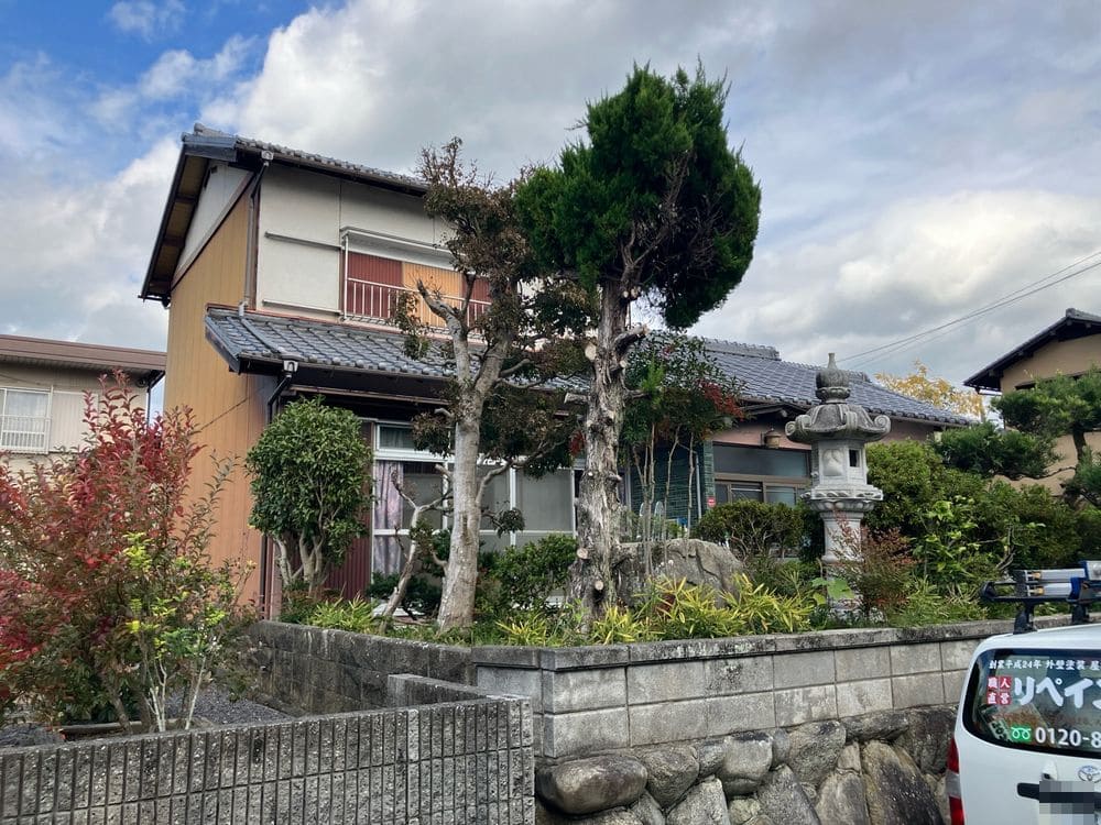 伊賀市の外壁塗装をリペイント匠が施工した写真