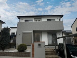 いなべ市の外壁塗装、屋根塗装、防水工事をリペイント匠が施工した写真