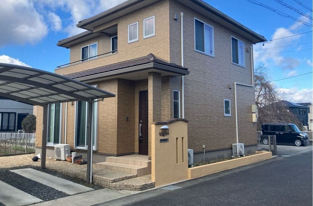 津市で外壁塗装をリペイント匠が施工した写真