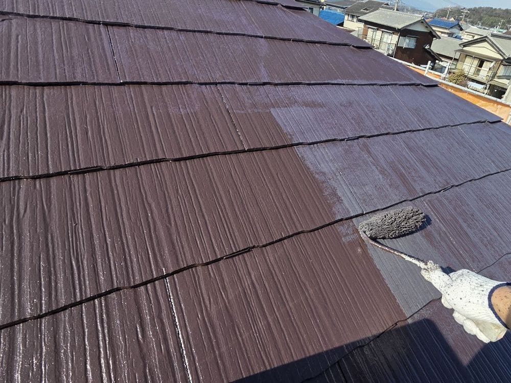 四日市市の外壁・屋根塗装をリペイント匠が施工した写真