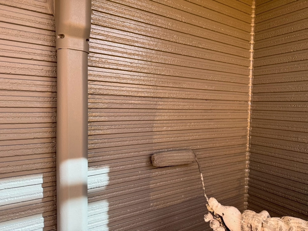 亀山市の外壁塗装、防水工事をリペイント匠が施工した写真