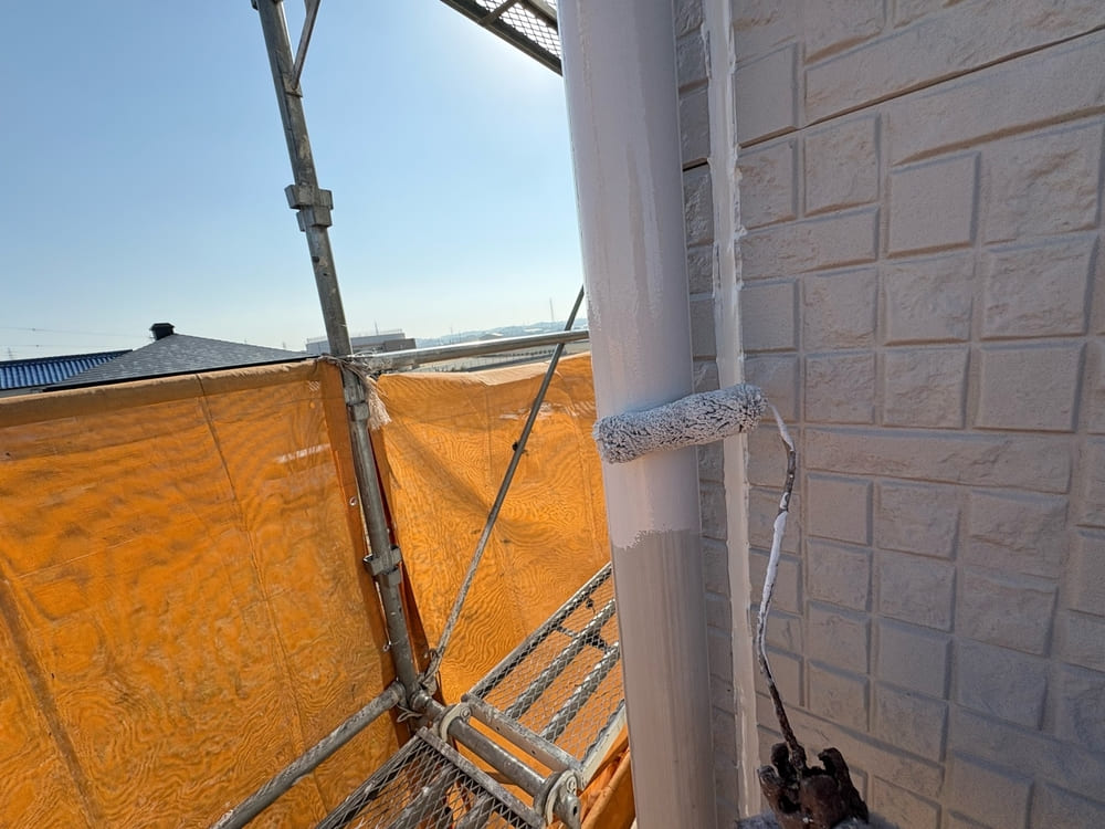 津市で外壁塗装をリペイント匠が施工した写真