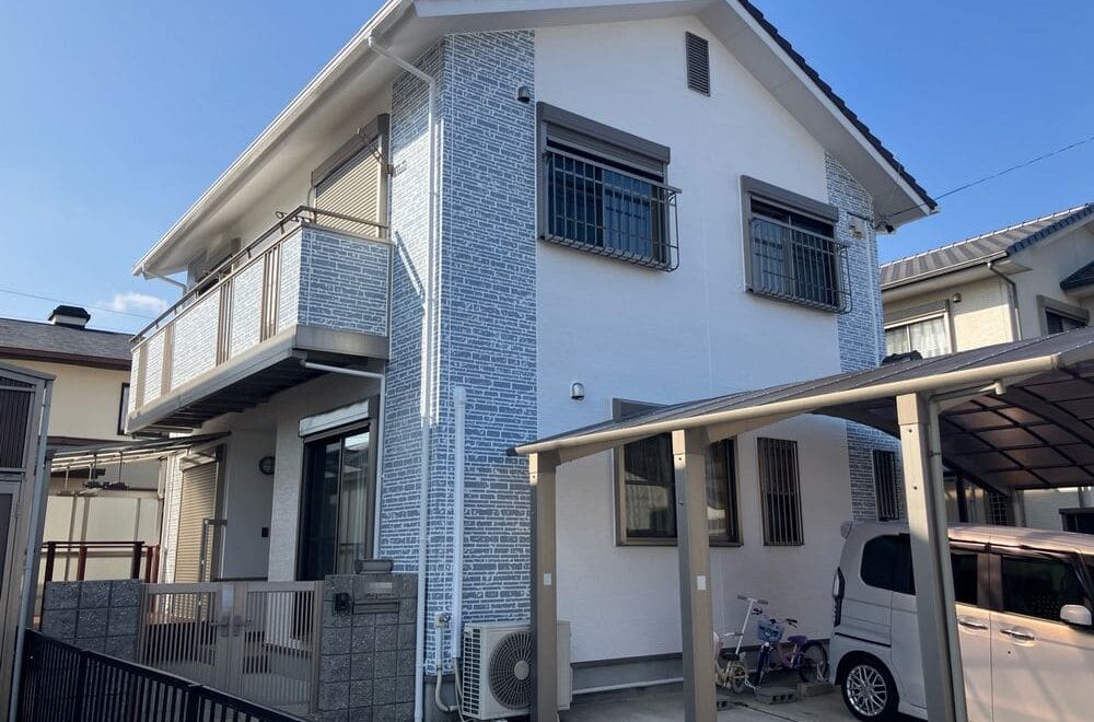 津市の外壁塗装をリペイント匠が施工した写真