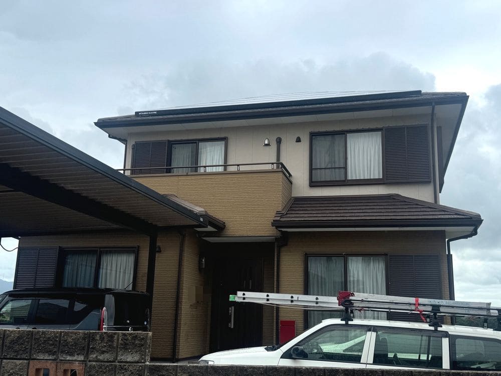 員弁郡東員町の外壁塗装、防水工事をリペイント匠が施工した写真