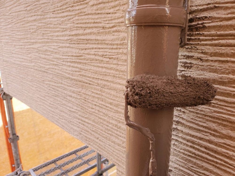 四日市市で外壁塗装をリペイント匠が施工した写真