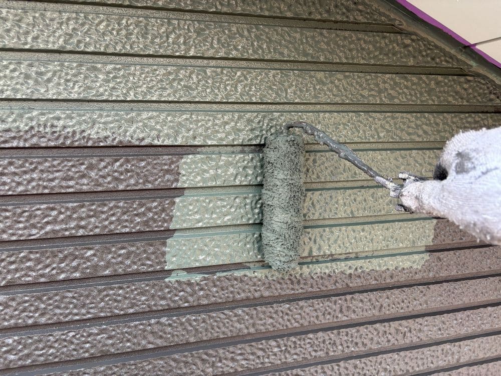 四日市市の外壁塗装をリペイント匠が施工した写真