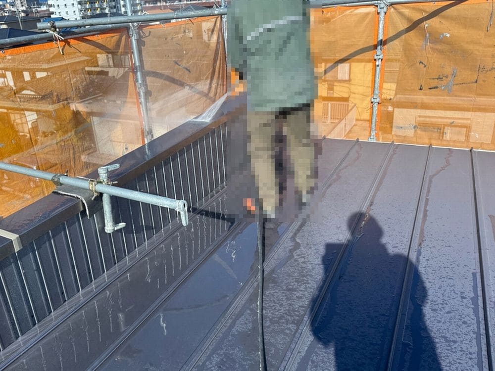 鈴鹿市の外壁塗装、屋根塗装、防水工事をリペイント匠が施工した写真