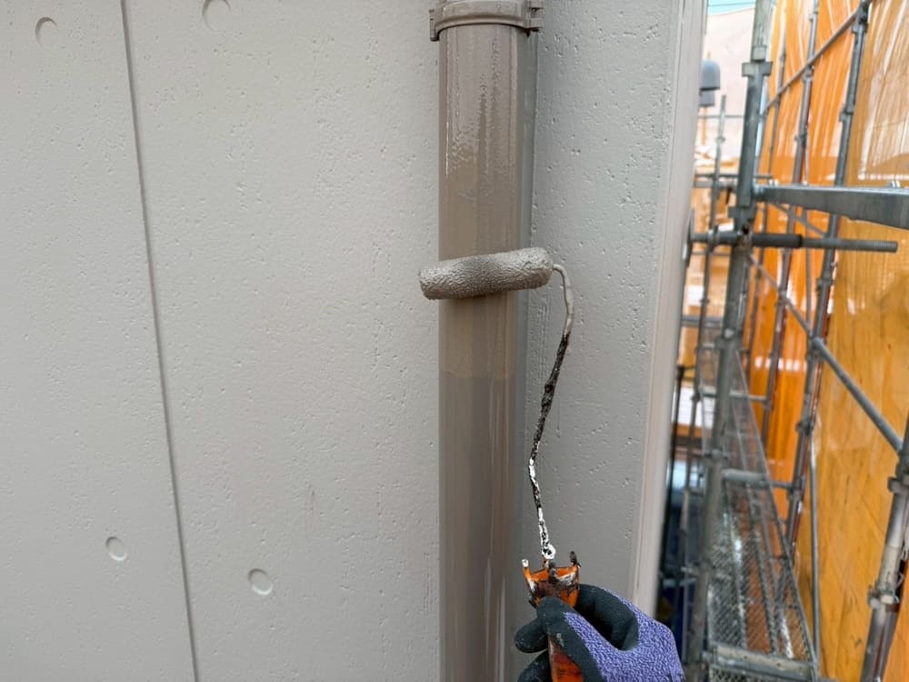 亀山市の外壁塗装、防水工事をリペイント匠が施工した写真