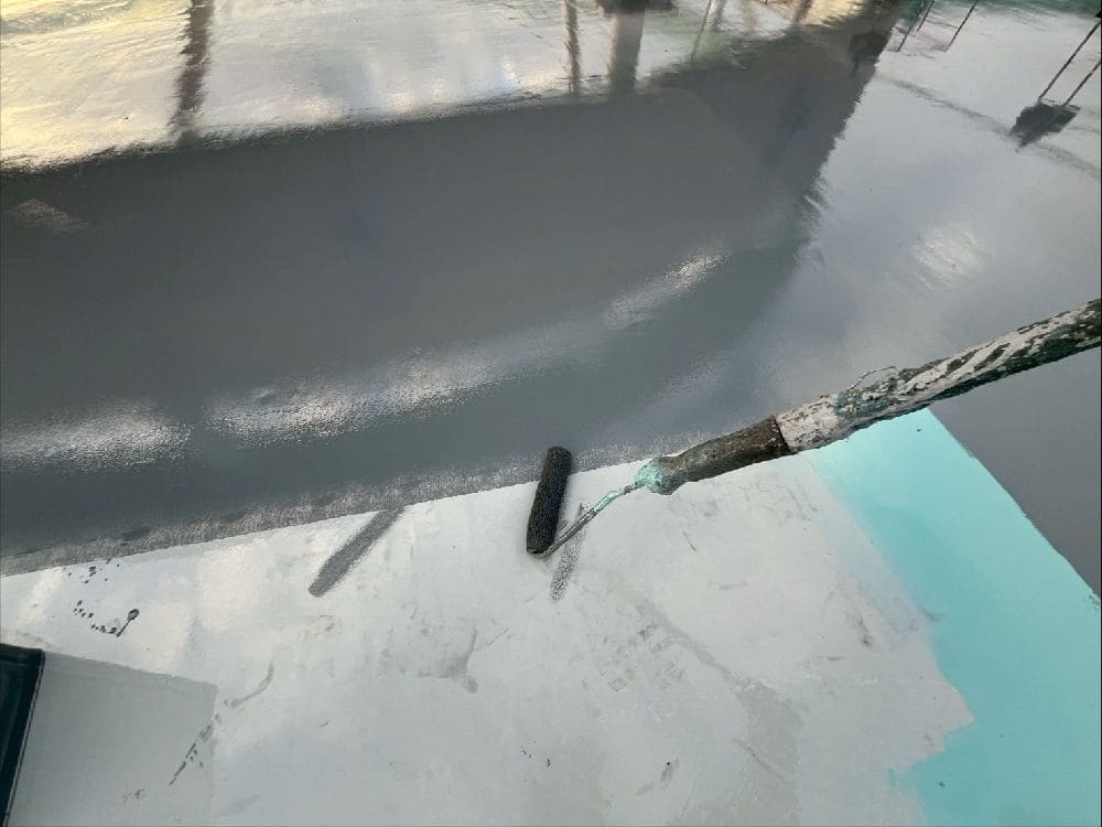 津市の防水工事をリペイント匠が施工した写真