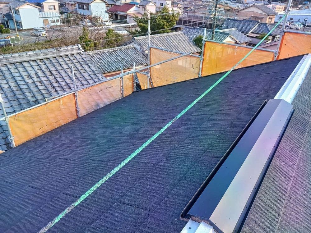 換気棟(施工後) 尾鷲市で外壁塗装・屋根工事・防水工事をリペイント匠が施工した写真