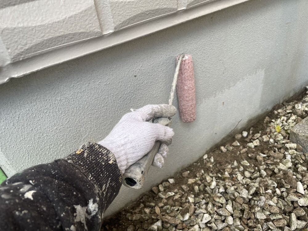 津市の外壁塗装、防水工事をリペイント匠が施工した写真