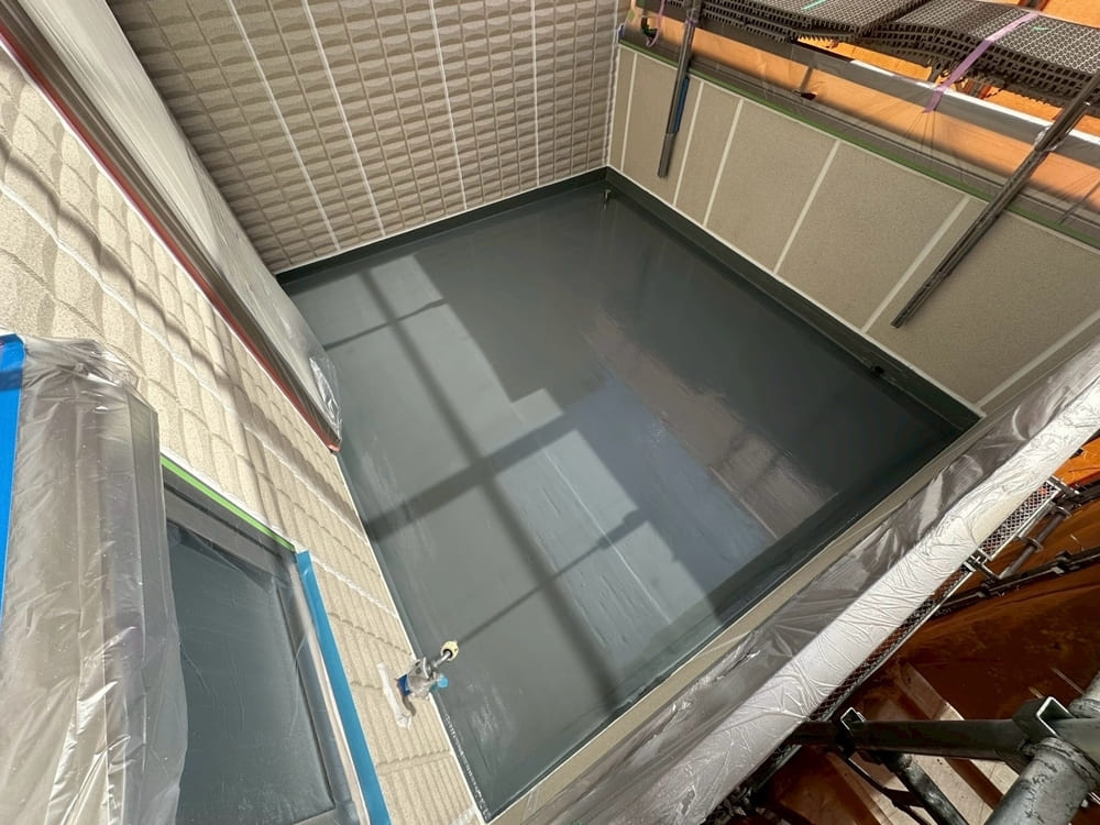 K様(津)防水(施工後) (2) 津市の外壁塗装、防水工事をリペイント匠が施工した写真