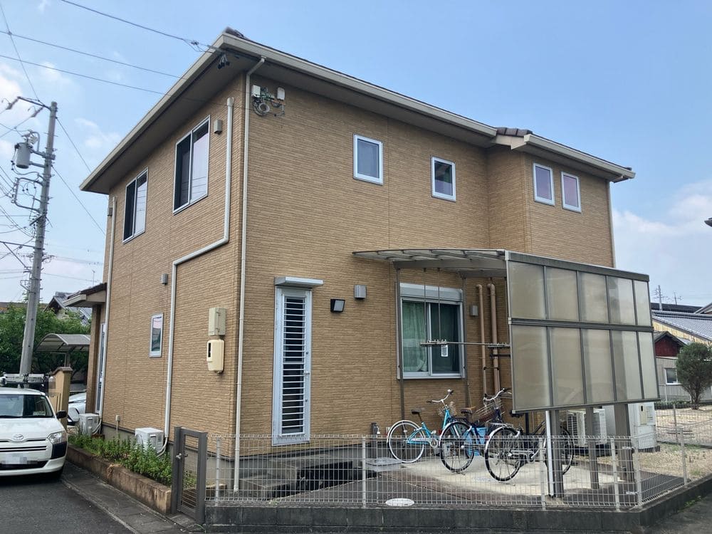 津市で外壁塗装をリペイント匠が施工した写真