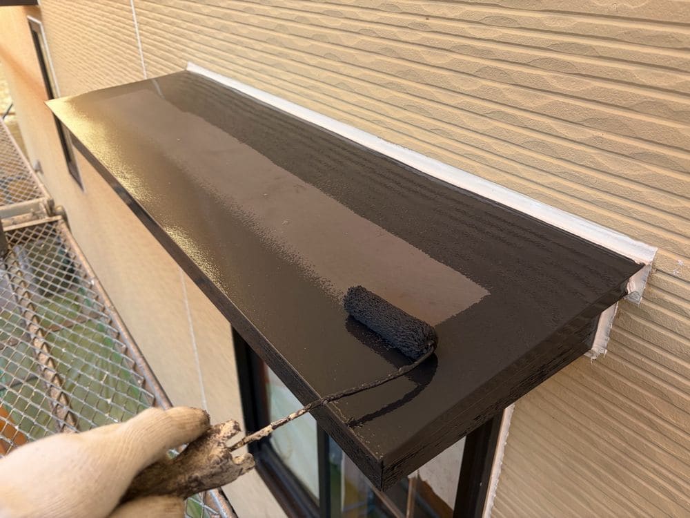 鈴鹿市の外壁塗装、防水工事をリペイント匠が施工した写真