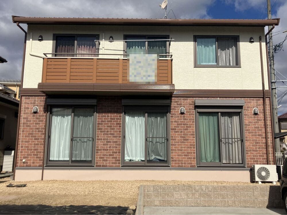 亀山市の外壁塗装をリペイント匠が施工した写真